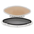 thumbnail image 1 of Marine Hatch Porthole Window, Elliptical Hatch Porthole Window  Sealing Inner Opening Anti  Sturdy 470x210mm Waterproof  for Ships, 1 of 8