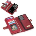 thumbnail image 2 of Magnetic Leather Zipper Detachable Wallet For Samsung Galaxy S20 S21 Plus Card Slots Money Pocketk Cases Cover, 2 of 6