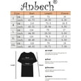 thumbnail image 2 of Anbech Shoulder Drop Shirt for Women Oversized Tshirt V Neck Casual Solid Loose Fit Short Sleeve Top, 2 of 2