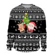 thumbnail image 4 of NLLSHGJ Chandails à Capuchon de Designer pour Hommes Chandails pour Hommes Automne et Hiver Tendance Décontractée Chandail de Noël Imprimé Chandail à Col Rond Chandails à Capuchon pour Hommes Graphique Col Rond Chandails à Capuchon pour Hommes Chandail, 4 of 4