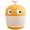 Straw Yellow, variant on Cute Whale Trash Can, Small Desktop Garbage Bin with Large Capacity, Cute and Lovely Whale Decoration,Multifunctional Mini Trash Can for Office, Tea Table, Store Stationery