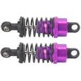 thumbnail image 2 of 2 amortiguadores de aluminio RC de 2.480 in para TRAXXAS SLASH 2WD RC piezas de actualización de coche, color morado, 2 of 15