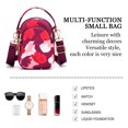 thumbnail image 4 of Small Crossbody Wallet Phone Bag Women Mini Crossbody Purse Cell Phone Shoulder Bag Mini Wallet Shoulder Bag, 4 of 5
