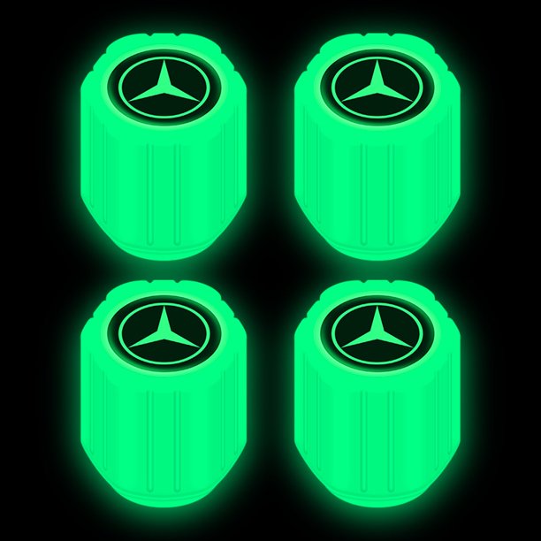 4 Piezas Tapa De Válvula De Neumático Luminosa Para Coche , Motocicleta , Bicicleta , Rueda , Cubo Brillante , Cubierta , Decoración De Neumáticos , Accesorios De Estilo Automático