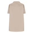 thumbnail image 5 of Men's Loose Classic Lapel Multi Pocket Industrial Work Shirt Top for Spring Fall Workwear,Khaki,L, 5 of 7