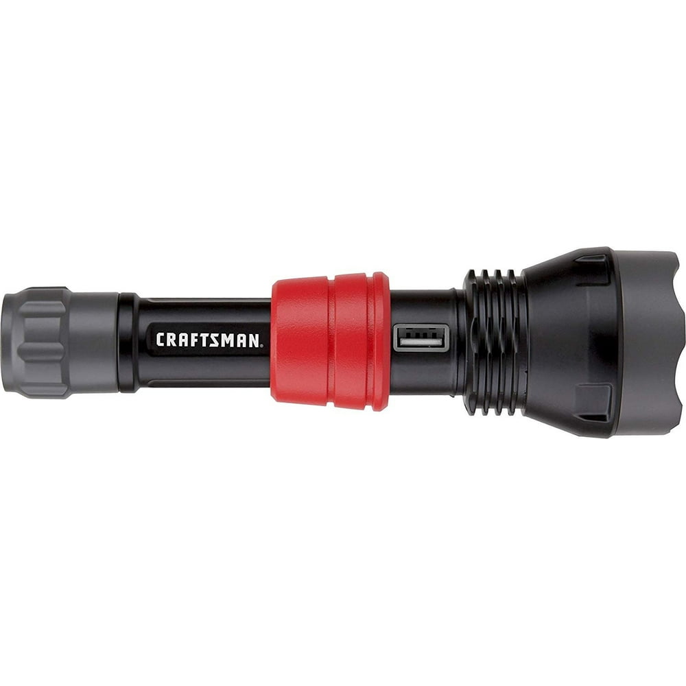 Craftsman CMXLFB500P Rechargeable 500 Lumen Flashlight with USB Power
