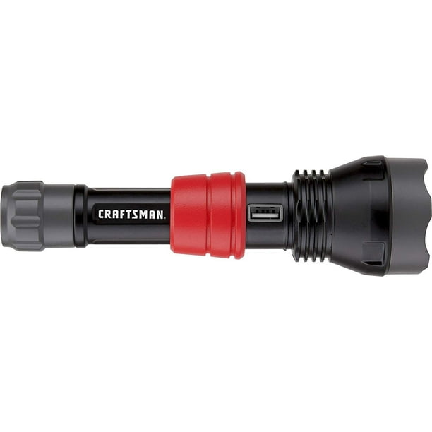Craftsman CMXLFB500P Rechargeable 500 Lumen Flashlight with USB Power