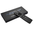 thumbnail image 1 of -Compatible 4x1 Multiviewer 4 in 1 Out Quad Multi-Viewer Audio Video Converter 4Channel Video Multiplexer EU Plug, 1 of 5