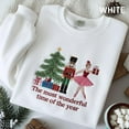 thumbnail image 2 of Nutcracker Embroidered Sweatshirt, Christmas Nutcracker Sweatshirt, Family Christmas Shirt, It's Most Wonderful Time of The Year Sweatshirt, 2 of 5