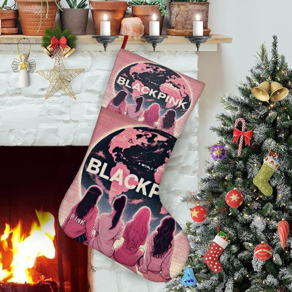 Blackpink Themed Christmas Socks