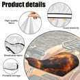 thumbnail image 6 of Uorisanigo ATV Seat Cover Four Wheeler Seat Cover Accessories Universal Fire Wolf Print Powersports Cushion Covers Waterproof Elastic ATV Back Seats Breathable Padded Protection, 6 of 7