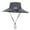 dark gray, variant on Milageto Cooling Fan Hats Adjustable 3 Speeds Sun Hat for Men and Women Travel Summer Khaki