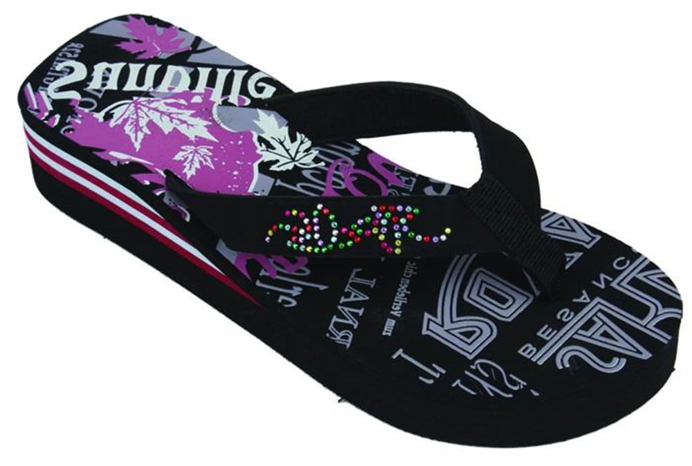 platform flip flops walmart