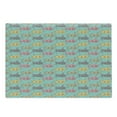 thumbnail image 1 of Submarine Cutting Board, Colorful Cartoon Submarines Under the Sea Nautical Fun Pattern Composition, Decorative Tempered Glass Cutting and Serving Board, Large Size, Multicolor, by Ambesonne, 1 of 1