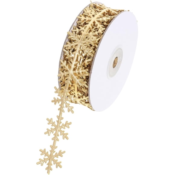 Cinta De Poliéster Dorada Para Manualidades Regalos Navidad Accesorio De Joyería