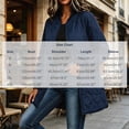 thumbnail image 3 of Vivianyo HD Women's Bomber Collar Long Quilted Jacket, Long Sleeve Lightweight Zip Up Winter Coat with Pockets, Sizes S-2XL, 3 of 8