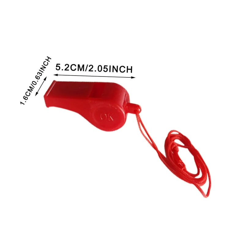 Whistle, Whistle For Coaches, Plastic Whistles For Adults, Coach Whistles With Lanyard, Referee