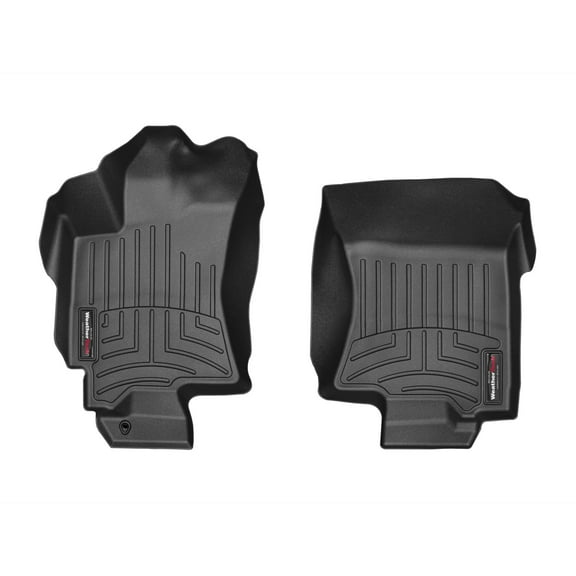 WeatherTech Custom Fit FloorLiners compatible with 2006-2014 Subaru Tribeca - 1st Row (Driver & Passenger), Black