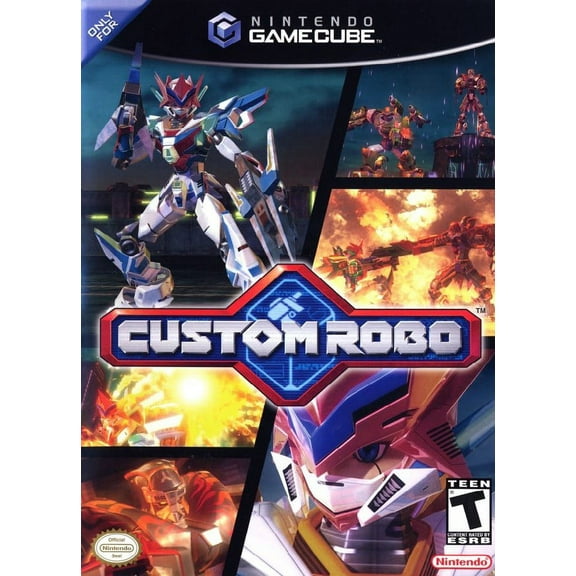Restored Custom Robo (Nintendo GameCube, 2004) RPG Game (Refurbished)
