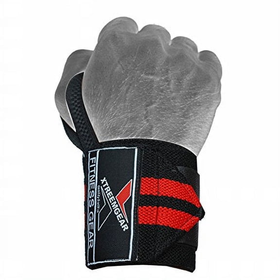 Xtreemgear Weight Lifting Wrist Wraps Support FitnessTraining Gym Bandage Straps