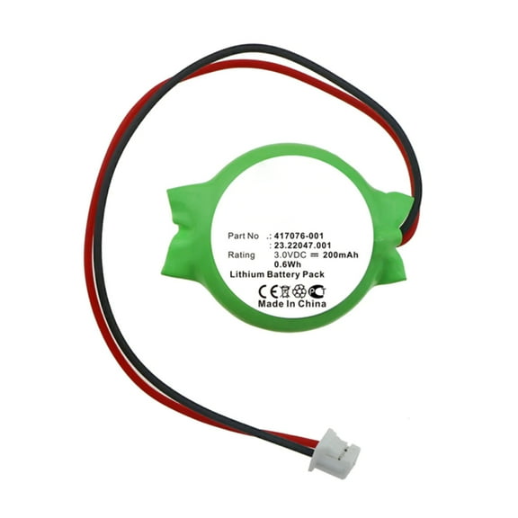 Batteries N Accessories BNA-WB-L15687 CMOS/BIOS Battery - Lithium, 3V, 200mAh, Ultra High Capacity - Replacement for HP 417076-001 Battery