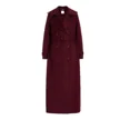 thumbnail image 4 of Chaqueta de lana con doble botonadura y cuello vuelto para mujer, abrigo elegante de manga larga, color liso, para oficina, Otoño, 2024, 4 of 5