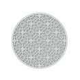 thumbnail image 1 of LCXmlly Reusable Coaster Retro Patterned Silicone Heat Insulation Easy to Clean Reusable Vintage Round Mat, 1 of 7