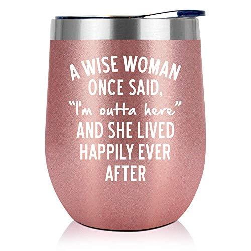 Retirement Gifts For Women 2021 - Retired Gifts For Women - Female Retirement Gifts - Coworker Leaving Gifts, Farewell Gifts, Goodbye Gift For Women, Colleagues, Coworkers, Friends - 12Oz