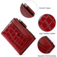 thumbnail image 3 of Small Purses for Women Fashion Stone Pattern Girls Wallet Thin and Light Card Holder Organizer, 3 of 3