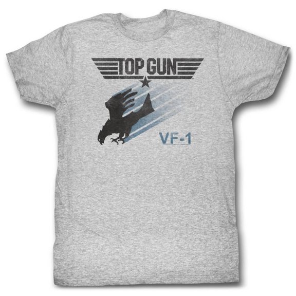 Top Gun - Bird Of Thunder Apparel T-Shirt - Grey