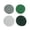 Black, variant on 4 PCS Round Drink Coasters Cotton Woven Absorbent Bar Coasters Housewarming Gift for Coffee Tables Wooden Tabletop Minimalist Home Decor,4.44 Inches