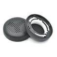 thumbnail image 4 of Almohadillas de cuero para auriculares inalámbricos Y500, par de fundas blandas de espuma, 4 of 6