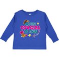 thumbnail image 3 of Inktastic Cutest Cowgirl in Town with Cowgirl Hat and Boots Girls Long Sleeve Toddler T-Shirt, 3 of 5