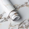 thumbnail image 4 of Adhesivo para papel pintado, mármol dorado blanco, 40 cm x 15 m, película de PVC, 4 of 9