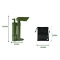 thumbnail image 4 of Hand Pump Water Filter 3-Stage Camping Water Purifier Filtration System Survival Gear 0.01 Micron with, 4 of 8
