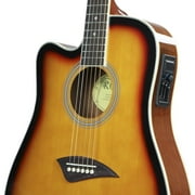 Kona K2 Series Left-Handed Thin Body Acoustic/Electric Guitar