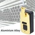 thumbnail image 4 of Smart Fingerprint Lock Small Portable Electric Lock For Bag Luggage Travel, Aluminium Alloy Lock, 4 of 8