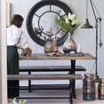 thumbnail image 3 of The Flag Bench-Color:Gray,Style:Modern Chic, 3 of 3