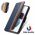 thumbnail image 2 of Case for Samsung Galaxy S21 FE 5G Cover Leather Wallet Folio Case Book Design Flip Magnetic Closure - Blue, 2 of 5