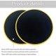 thumbnail image 3 of Exercise Sliders Core Strength and Flexibility Exercise Discs Home Gym Accessories 2-Pack, 3 of 5