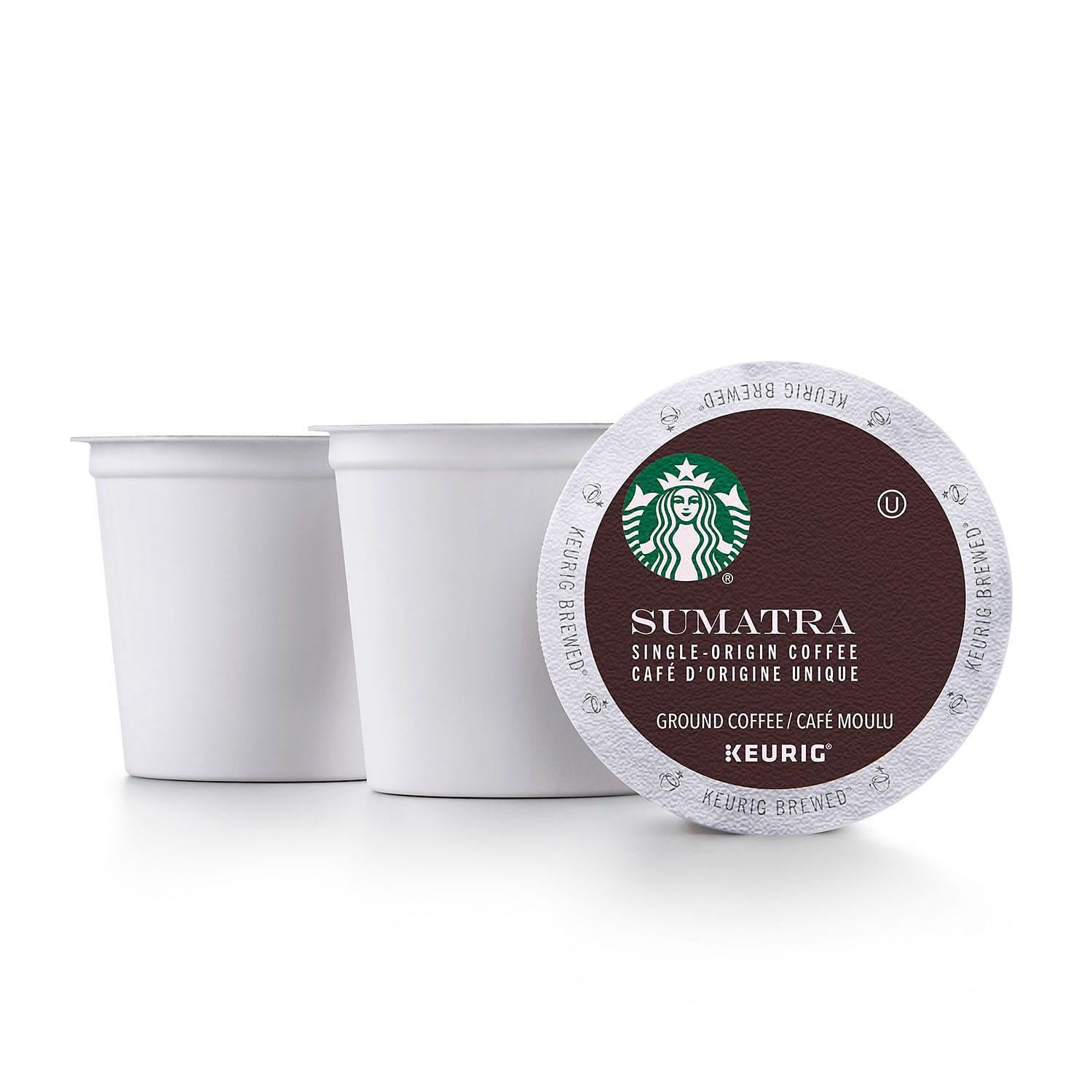 Starbucks Single Origin Sumatra Coffee K Cups 72 Ct - Walmart.com