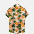 thumbnail image 5 of WAENQINLA Mens Funny Hawaiian Shirts 2025 Vacation Pineapple Print Short Sleeve Shirt Button Down Party Summer Beach Shirts, 5 of 5