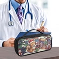 thumbnail image 5 of Jiueut Christmas Cat Stethoscope Storage Bag Stethoscope Pouch Bag Storage Bag Organizer Stethoscope Carrier Bag & Case Storage Bags with Zipper for Travel, 5 of 7