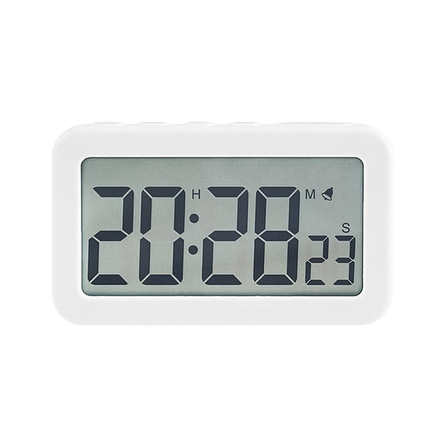 Digital Alarm Clock Digital Electronic Clock Led Display Electronic Clock Stereo Digital Display Snooze Alarm Clock 12/24H Switching Countdown Led Alarm Clock