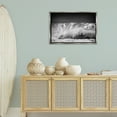 thumbnail image 3 of Stupell Industries Rolling Waves Night Sky Landscape Photography Gray Floater Framed Canvas Art Print Wall Art, 31 x 21, 3 of 10