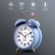 thumbnail image 2 of Reloj despertador Sharp Twin Bell, color azul aciano mate, 2 of 6