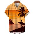thumbnail image 3 of Camisetas de moda de verano para hombre, camisetas 3D de gran tamaño para playa, camisetas hawaianas con estampado de velero de manga corta para hombre, ropa para hombre, camiseta, 3 of 5