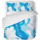 thumbnail image 1 of Juego de Ropa de Cama de 3 Piezas ABPHQTO Funda nórdica Azul Mano Abstracta Creativa con 2 fundas de almohada, 1 of 1