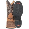thumbnail image 3 of Men's Genuine Leather Western Boot Square Toe Rodeo Cowboy Boot, 3 of 4