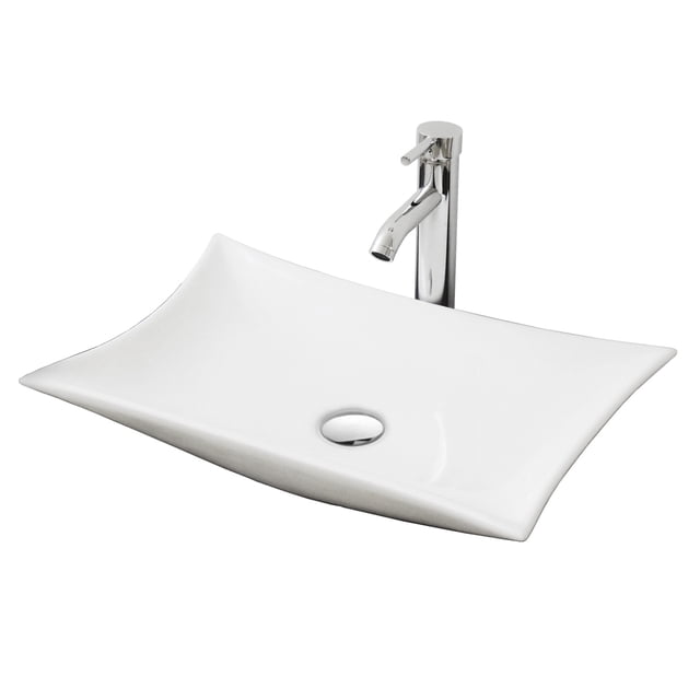 Esatto ® Kit Stella Paquete De Precio Mejorado Con Lavabo Llave Y Desagües ESATTO ECONOKIT STELLA